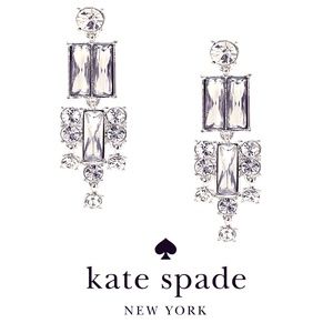 NWT Iridescent Crystal Kate Spade City Skyline
